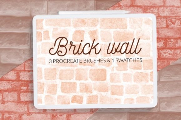 Download Bricks Wall Procreate Brushes. Interior - Procreate brush Collection
