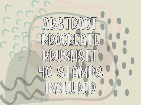 Download Abstract Stamps Procreate Brushset - Procreate brush Collection