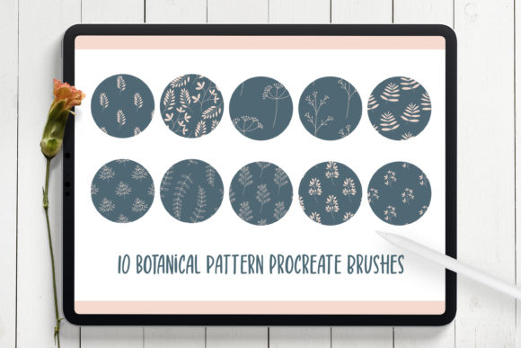 Download Botanical Pattern Procreate Brushes - Procreate brush Collection