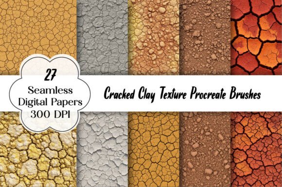 Download Cracked Clay Texture Procreate Brushes - Procreate brush Collection