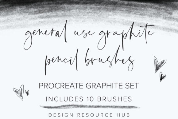 Download Graphite GeneralPencil Procreate Brushes - Procreate brush Collection