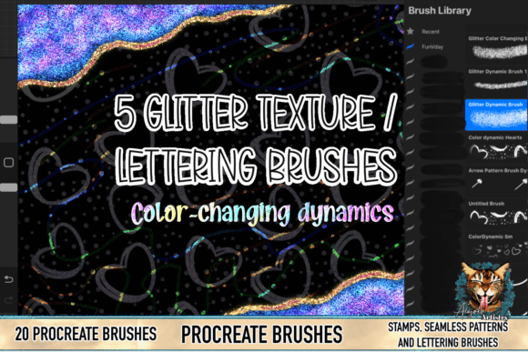 Download Fun Valentines Procreate Brush Pack - Procreate brush Collection