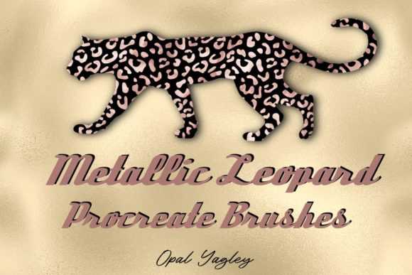 Download Metallic Leopard Procreate Brushes - Procreate brush Collection