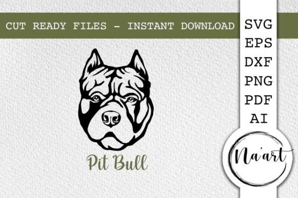 Download Pit Bull SVG, Vector Dog - Vector Collection