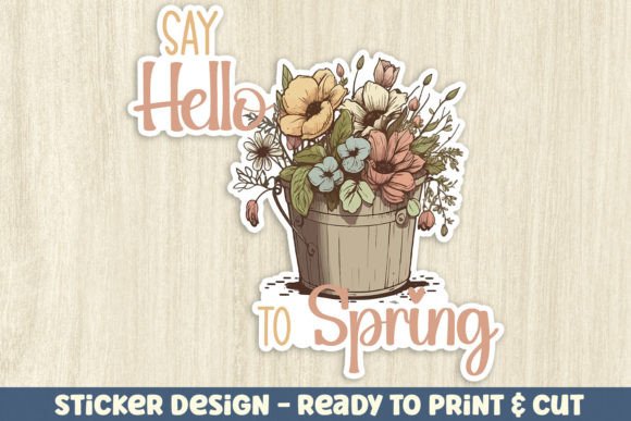 Download Spring Sticker Design - Spring Collection