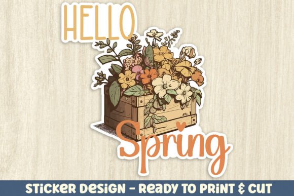 Download Spring Sticker Design - Spring Collection