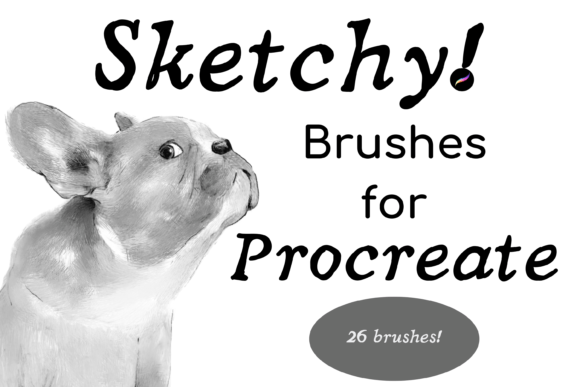 Download Sketchy Procreate Brushes X 26 - Procreate brush Collection