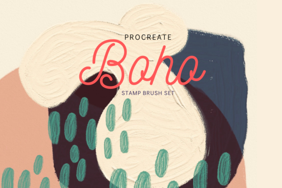 Download Boho Oil Paint ProCreate Brush Set - Procreate brush Collection