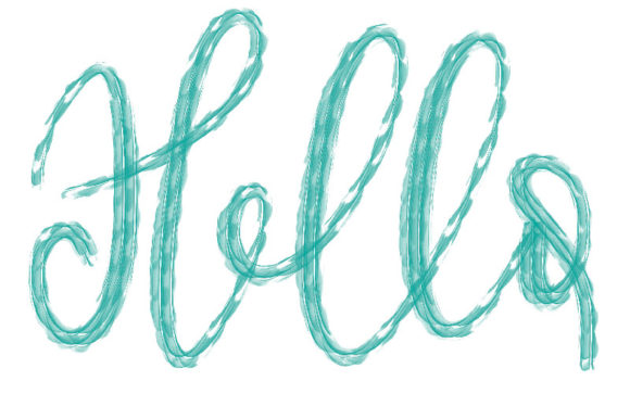 Download Procreate Brush - Hello Textured Brush - Procreate brush Collection