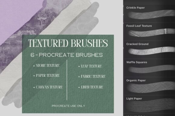 Download Organic Procreate Brushes - Procreate brush Collection