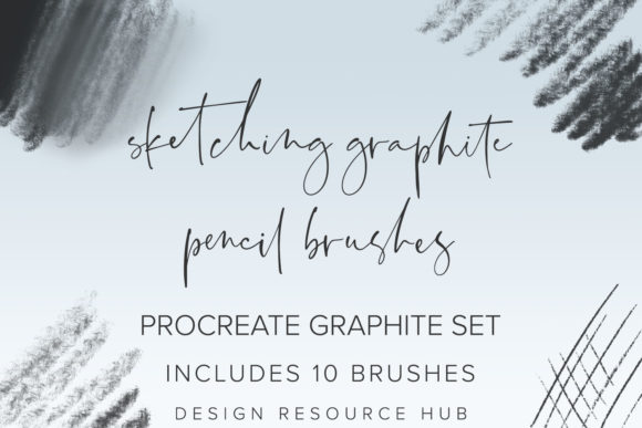 Download Graphite Sketch Pencil Procreate Brushes - Procreate brush Collection