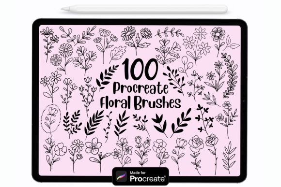 Download Floral Procreate Brushes, Procreate - Procreate brush Collection